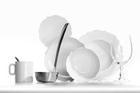 ALESSI - Dressed - Saladeschaal 29,5cm 2,90l wit - thumbnail