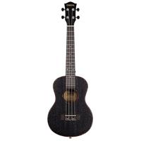 Cascha HH 2305L tenor ukelele zwart met gigbag - linkshandig - thumbnail