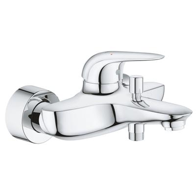 Grohe Badkraan Wave New met Omstel en Koppelingen Chroom Grohe Badkraan Wave New met Omstel en Koppelingen Chroom
