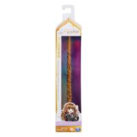 Wizarding World Harry Potter toverstaf met spreukkaart Hermelien Griffel - 30 cm - thumbnail
