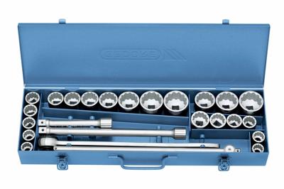 Gedore 6281310 6281310 Dopsleutelset Inch, Metrisch 3/4 (20 mm) 25-delig