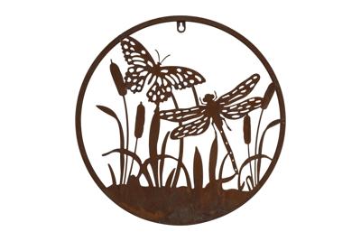 Decostar Countryfield Wandversiering ro Alayne S roest