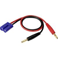 Reely Laadkabel [2x Bananenstekker 4 mm - 1x EC5-stekker] 0.30 m 2 mm² RE-6799032 - thumbnail