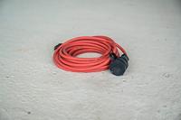 Brennenstuhl Verlengsnoer voor bouwplaatsen IP44 10m rood H07RN-F 3G1,5 - 1167950 - thumbnail