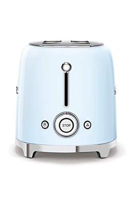 Smeg TSF02PBEU broodrooster 4 snede(n) Blauw 1500 W Smeg TSF02PBEU broodrooster 4 snede(n) Blauw 1500 W