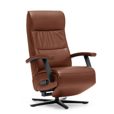 Sta-op Stoel S-100 Bruin Leer Sta-op Stoel S-100 Bruin Leer
