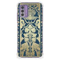Nokia G42 Case Beige Flowers - thumbnail