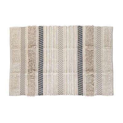 Tapijt DKD Home Decor 180 x 120 x 1 cm Zwart Beige Katoen Boho