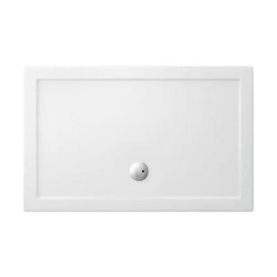 Crosswater Tray douchebak 120x90x3.5cm rechthoek met antislip acryl wit GP0R91200