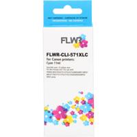Huismerk Canon Cartridge, alternatief CLI-571XL cyaan - thumbnail