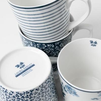 Laura Ashley beker Candy Stripe 32 cl