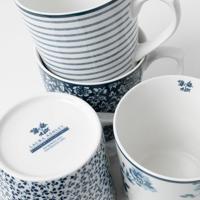 Laura Ashley beker Candy Stripe 32 cl - thumbnail