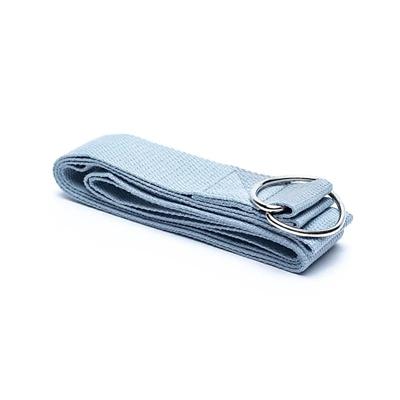 Yoga Riem D-ring Grijs Katoen - 183 x 4 cm Yoga Riem D-ring Grijs Katoen - 183 x 4 cm
