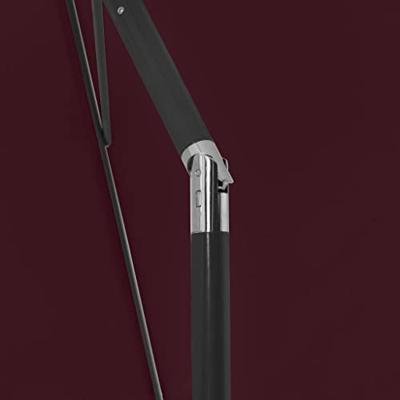 VidaXL Strandparasol 180x120 cm bordeauxrood VidaXL Strandparasol 180x120 cm bordeauxrood