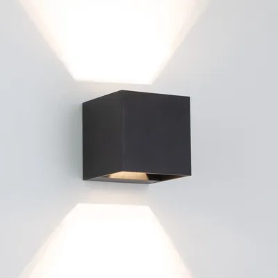 KS Verlichting WandspotReach zwart up & down - 7856