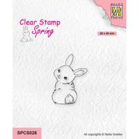 Nellie's Choice • spring clear stempels cute rabbit-3 - thumbnail