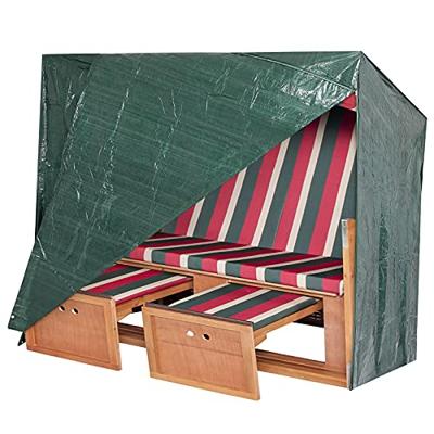 Strandstoelhoes Groen 165x125x90cm