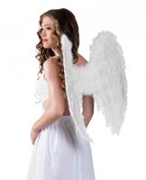 Engelenvleugel wit 65x65cm - thumbnail