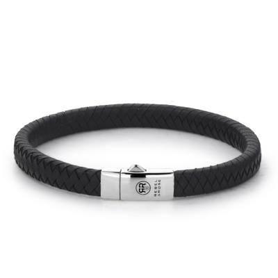 Rebel and Rose Small Braided Black Armband M Rebel and Rose Small Braided Black Armband M
