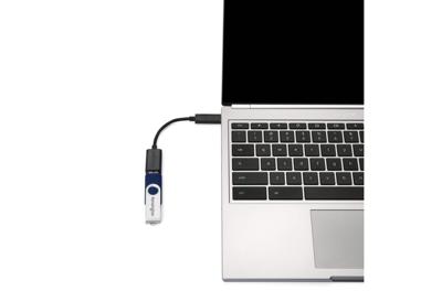 CA1000 - USB-adapter - USB (V) naar USB-C (M) - USB 3.1 - gevormd - zwart CA1000 - USB-adapter - USB (V) naar USB-C (M) - USB 3.1 - gevormd - zwart