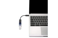 CA1000 - USB-adapter - USB (V) naar USB-C (M) - USB 3.1 - gevormd - zwart - thumbnail