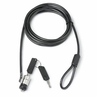 Dicota Laptopslot Sleutelslot Extra reservesleutel 2 m Security T-Lock Pro, Single (3 x 7 mm slot) Dicota Laptopslot Sleutelslot Extra reservesleutel 2 m Security T-Lock Pro, Single (3 x 7 mm slot)
