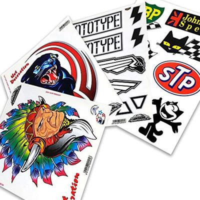 Stickerset moderne veren