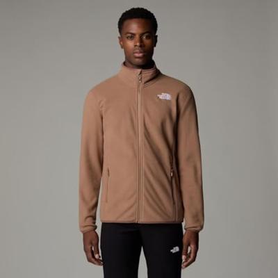 The North Face 100 Glacier Full Zip Fleece Heren Latte XL