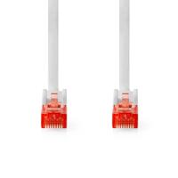 Nedis CAT6 Netwerkkabel | RJ45 Male | RJ45 Male | U/UTP | 20.0 m | Rond | PVC | Wit | Label - CCGL85200WT200 - thumbnail