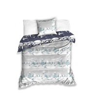 Christmas Snow dekbedovertrek 140 x 200 cm - katoen - thumbnail