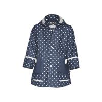 Playshoes regenjas Stippen Marine-140 - thumbnail