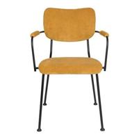 Zuiver Benson armstoel ochre - thumbnail