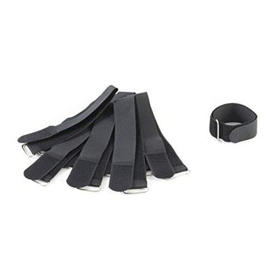 Adam Hall VR4040BLK Klittenband kabelbinder Met riem Haak- en lusdeel (l x b) 400 mm x 38 mm Zwart 1 stuk(s)