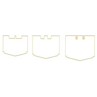 Vaessen Creative • snijmallen rolodex hoekig 3st.