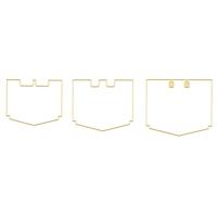 Vaessen Creative • snijmallen rolodex hoekig 3st. - thumbnail