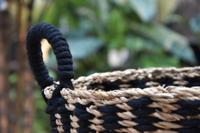 Plantenmand Kotaro 24x 30 cm - zwart - thumbnail