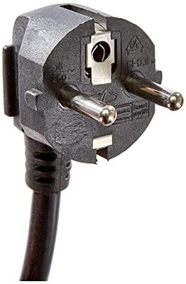 Kopp 120915006 Stekkerdoos met schakelaar 6-voudig Zwart Randaarde stekker 1 stuk(s)