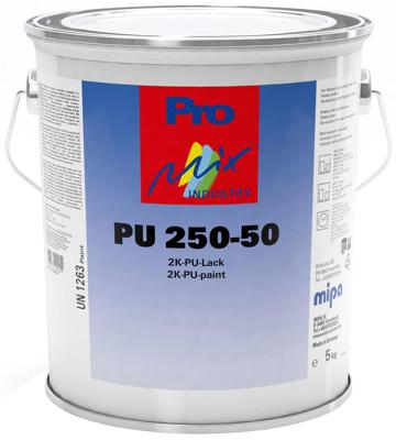 Mipa 2k-pu lacquer, pu 250-50 pro mix industry 5kg