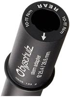 By,schulz Stuurpenadapter a-head 11/8 zwart - thumbnail