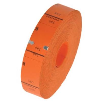 Ticketrol, 1000 tickets, oranje