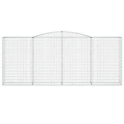 Schanskorven 25 st gewelfd 400x50x160/180 cm ijzer