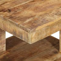 Salontafel 45x45x40 cm massief mangohout - thumbnail