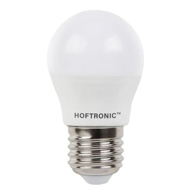E27 LED Lamp - 4,9 watt - 470 lumen - 2700K warm wit licht - Grote fitting - Vervangt 40 watt - G45-vorm E27 LED Lamp - 4,9 watt - 470 lumen - 2700K warm wit licht - Grote fitting - Vervangt 40 watt - G45-vorm