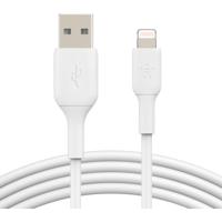 Kabel USB naar Lightning Belkin CAA001BT2MWH 2 m Wit - thumbnail