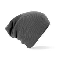Beechfield CB461 Slouch Beanie - Smoke Grey - One Size - thumbnail