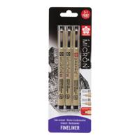 Sakura blisterkaart pigma micron 3 stuks - thumbnail