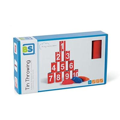 BS Toys blikwerpen rood, 13dlg. BS Toys blikwerpen rood, 13dlg.