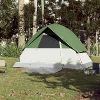 VidaXL Koepeltent 3-persoons waterdicht groen - thumbnail