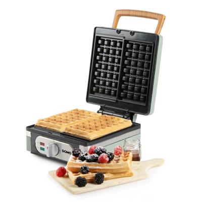 DOMO WAFFELMAKER Wafelijzer Saliegroen - thumbnail