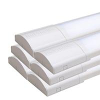 6x LED Batten 120cm - 40W 5600lm (140lm/W) - 6400K daglicht wit - Vervangt 320W - Samsung SMD LED chips - Flikkervrij - IP20 Stofdicht - Onderbouwverlichting - thumbnail